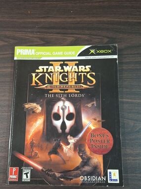 BEST OFFER? Star Wars Knights of the Old Republic 2 The Sith Lords Strategy XBOX